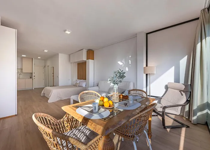 ✺fenomenal Estudio En Milla De Oro✺piscina✺parking Apartmán