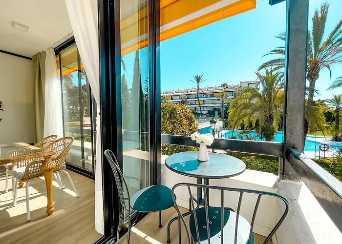 ✺fenomenal Estudio En Milla De Oro✺piscina✺parking Апартаменти Марбелья