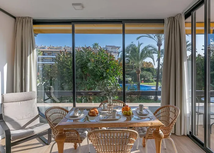 ✺fenomenal Estudio En Milla De Oro✺piscina✺parking Апартаменти