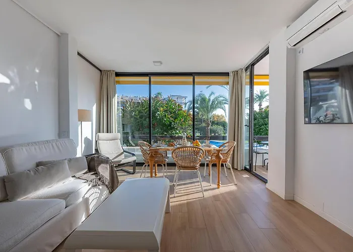 ✺fenomenal Estudio En Milla De Oro✺piscina✺parking Apartmán