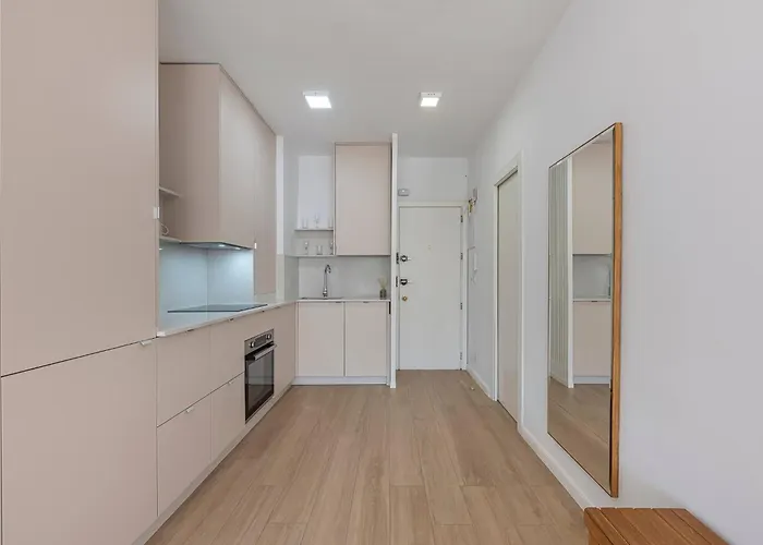 Apartmán ✺fenomenal Estudio En Milla De Oro✺piscina✺parking